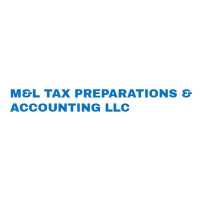 M&L Tax Preperation & Accounting Logo