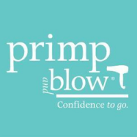 Primp and Blow Austin Triangle Logo