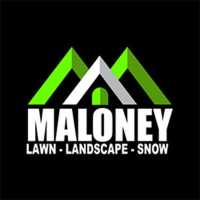 Maloney Lawn Landscape Snow Logo