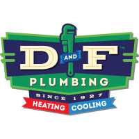 D&F Plumbing, Heating and Cooling Logo