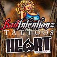 Bad Intentionz Tattoo & Piercings Studio Logo