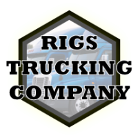 Rigs Trucking Company Logo
