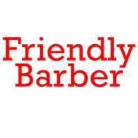 One Stop Friendly Barbershop Logo