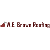 WE Brown Roofing Logo