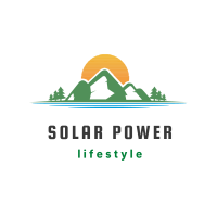 Solar Power Lifestyle Logo