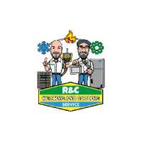 R&C Heating and Cooling Service Logo