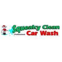 Squeaky Clean Car Wash Logo