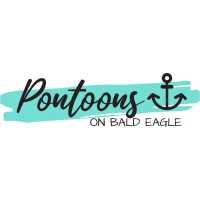Pontoons on Bald Eagle Logo