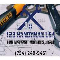 123 handyman usa Logo