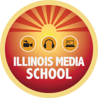 Illinois Media School Logo