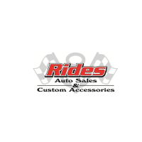 Rides Auto Sales and Custom Accessories Logo