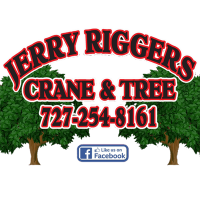 Jerry Riggers Crane and Tree Logo