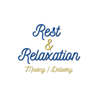 Rest & Relaxation Moving / Delivery Logo