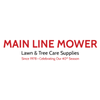 Main Line Mower Lawn and Tree Care Supplies Logo