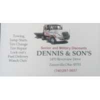 Dennis & Sons towing Logo