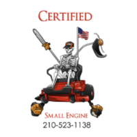 Certified Small Engine Repair Logo
