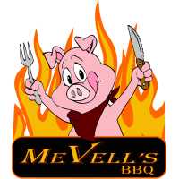 MeVell's BBQ & Wings Logo