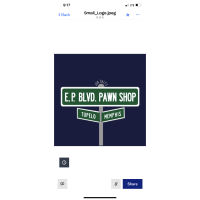 The EP Blvd Pawn Shop Logo