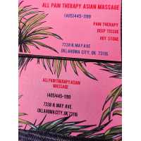 All Pain Therapy Asian Massage Logo