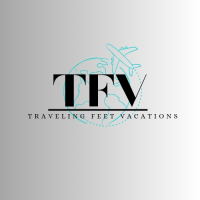 Traveling Feet Vacations Logo