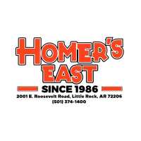 Homers East Restaurant Logo