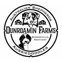 Dunroamin Farms- Australian Shepherds and Aussiedoodles Logo