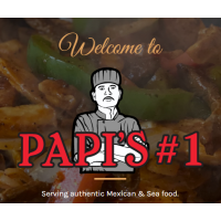 Papis1 Authentic Mexican Food Logo