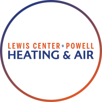 Lewis Center-Powell Heating & Air Logo