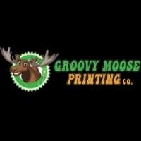Groovy Moose Printing Logo