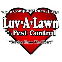 Luv-A-Lawn and Pest Control Logo