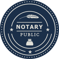 Redding Mobile Notary Public Logo