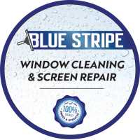 Blue Stripe Window Cleaning Logo