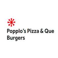 Popplo's Pizza & Que Burgers Logo