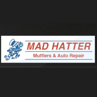 Mad Hatter Mufflers & Auto Repair Logo