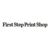 First Step Print Shop Logo