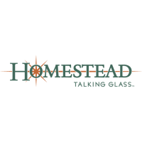Homestead Talking Glass Logo