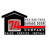 74 Garage Door Logo
