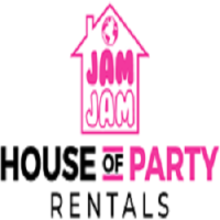 Jam Jam Bounce House and Inflatable Party Rentals Logo