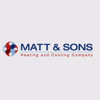 Matt & Son's Heating & Cooling Logo