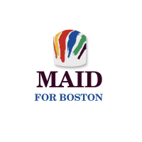 Maid for Boston Logo