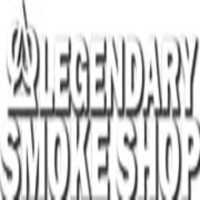 Legendary Smoke Shop / VAPES / GLASS / CIGARS / CBD / TOBACCO / LOOPER / PUFFCO / HOOKAH / CLOVER / BREEZE / CREAM CHARGER Logo