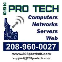 208 Pro Tech Computers Logo