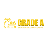 Grade A Excavation & Landscape Inc. Logo