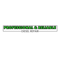Professional & Reliable Diesel Repair Logo