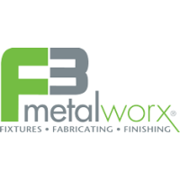 F3 Metalworx: Fixtures, Fabricating and Finishing Logo