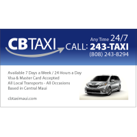 CB Maui Taxi Service Logo