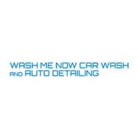 Wash Me Now Car Wash and Auto Detailing Logo