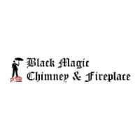 Black Magic Chimney & Fireplace Logo