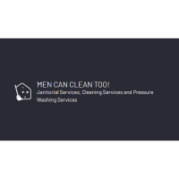 Men Can Clean Too! Logo