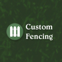 Custom Fencing LLC Logo